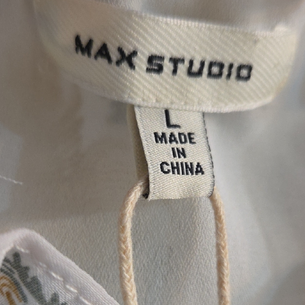 Max Studio Yellow and White Floral Dress - Picture 2 of 7